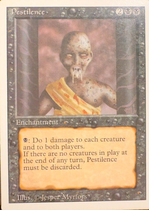 Pestilence  magic card collectible - Main Image 2
