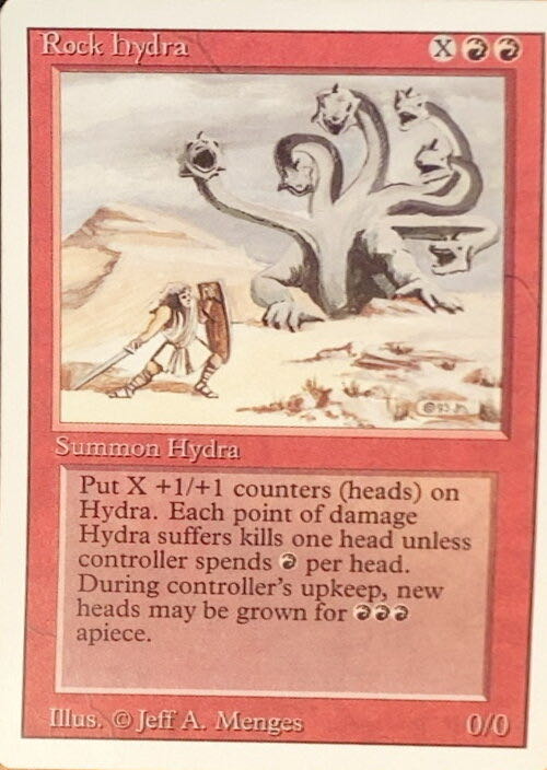 Rock Hydra  magic card collectible - Main Image 3