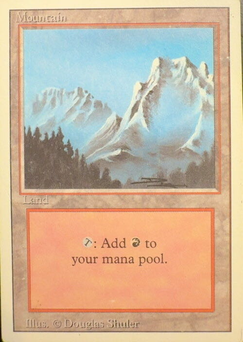 Mountain  magic card collectible - Main Image 2