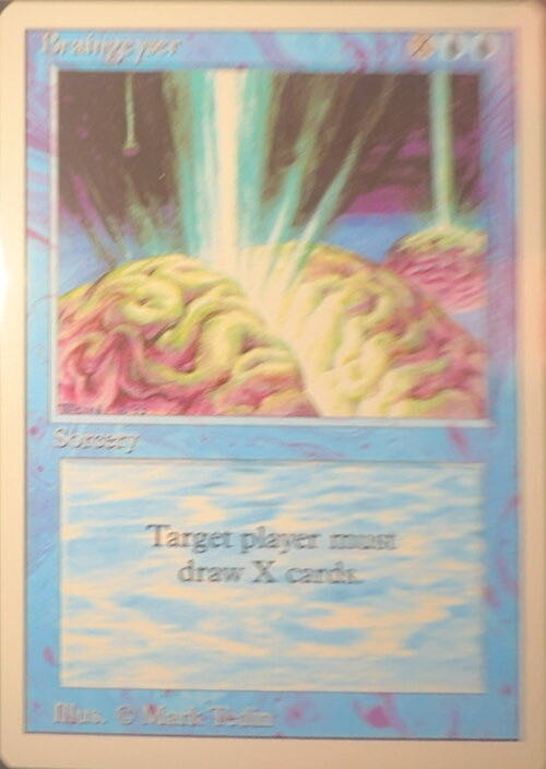 Braingeyser  magic card collectible - Main Image 2