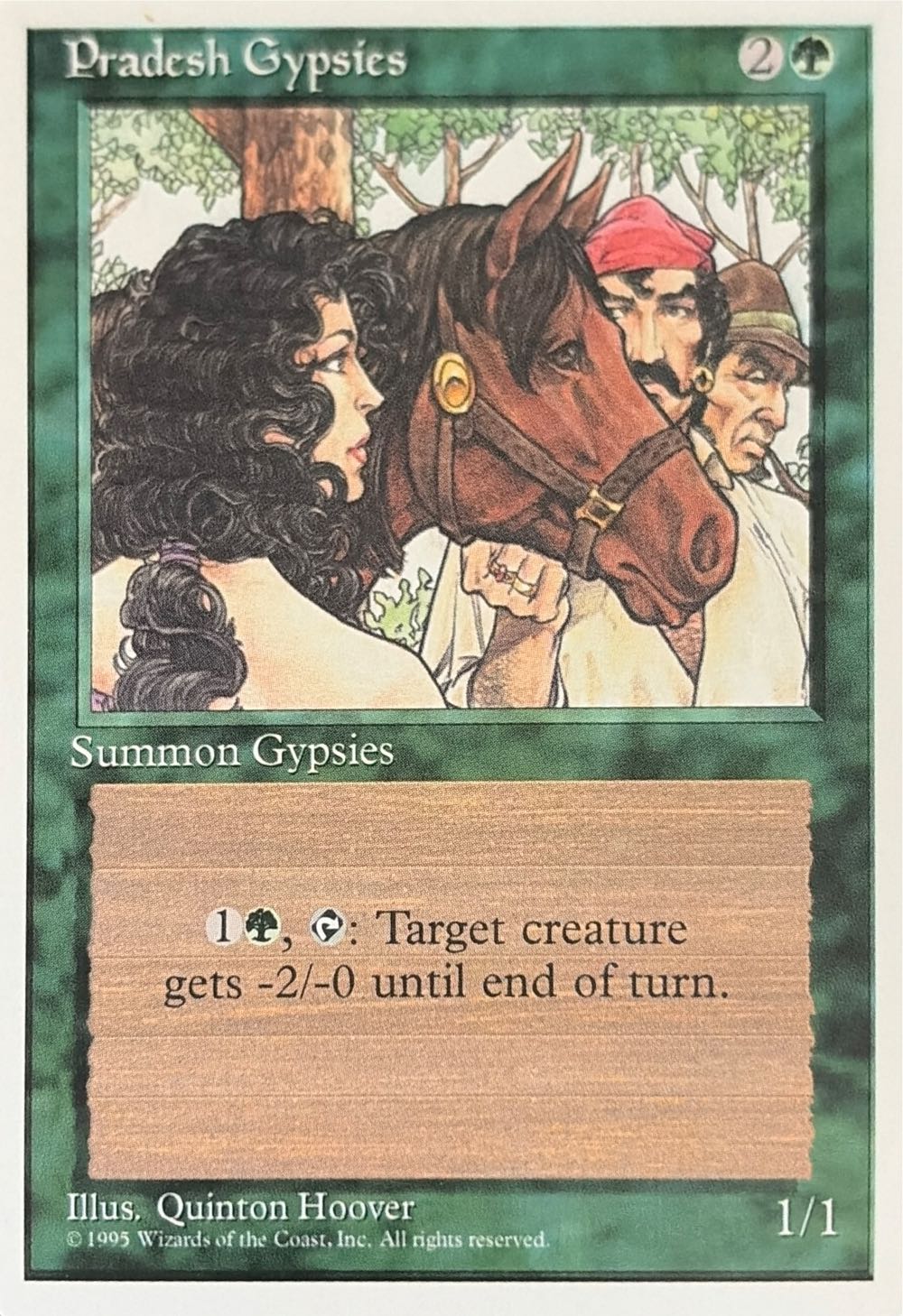 Pradesh Gypsies  magic card collectible - Main Image 2