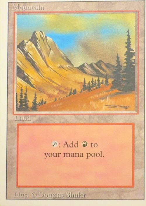 Mountain  magic card collectible - Main Image 2