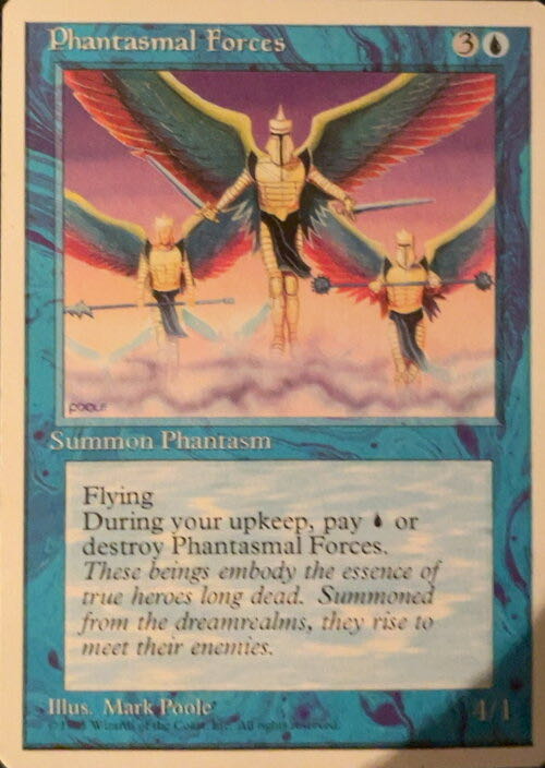 Phantasmal Forces  magic card collectible - Main Image 3