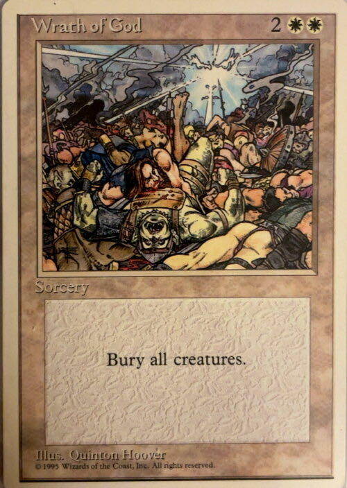 Wrath of God  magic card collectible - Main Image 3