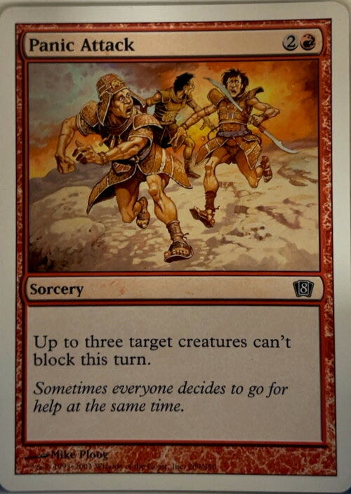 Panic Attack  magic card collectible - Main Image 3