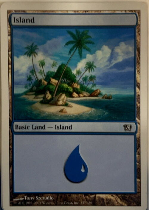 Island  magic card collectible - Main Image 3