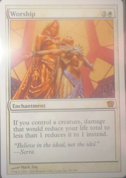 Worship  magic card collectible - Main Image 2