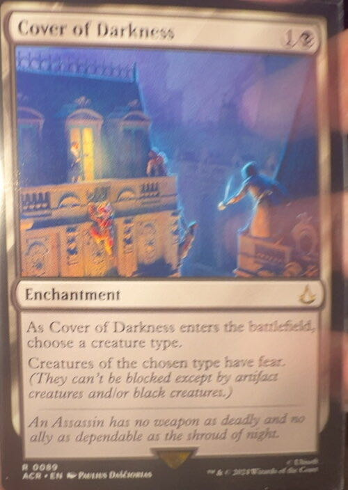 Cover of Darkness  magic card collectible - Main Image 3