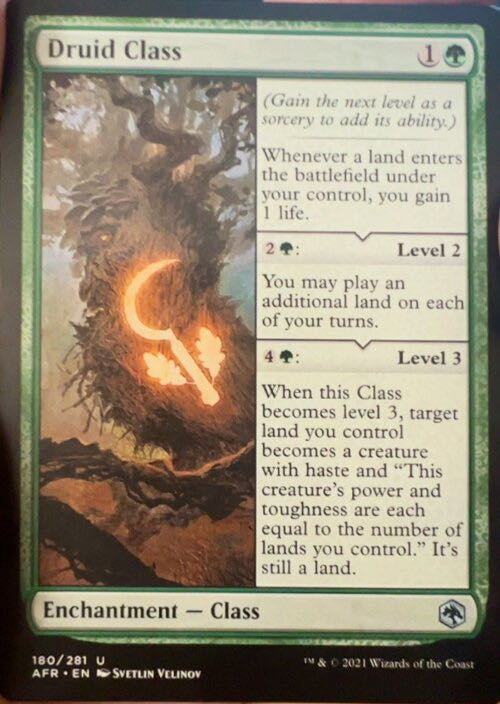 Druid Class  magic card collectible - Main Image 3
