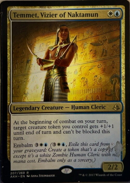 Temmet, Vizier of Naktamun  magic card collectible - Main Image 2