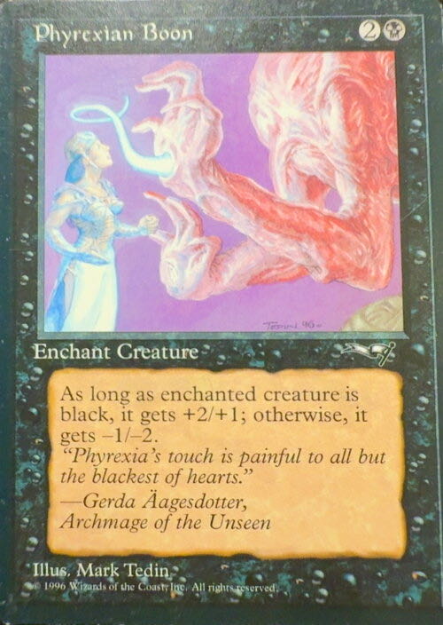 Phyrexian Boon  magic card collectible - Main Image 2