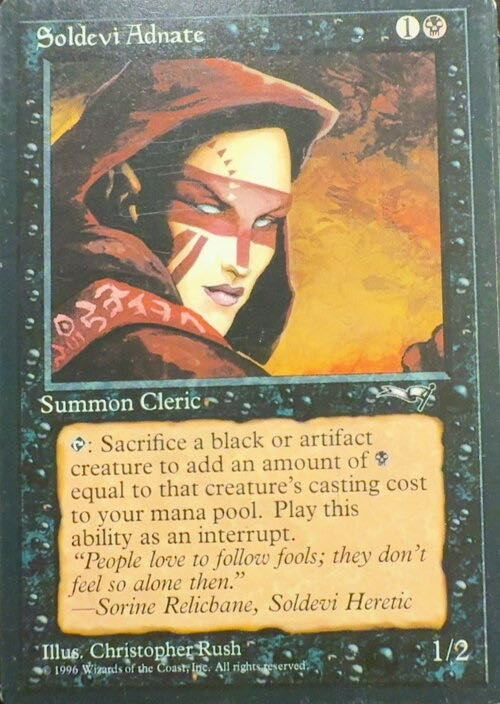 Soldevi Adnate  magic card collectible - Main Image 2
