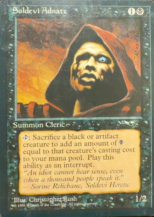 Soldevi Adnate  magic card collectible - Main Image 2