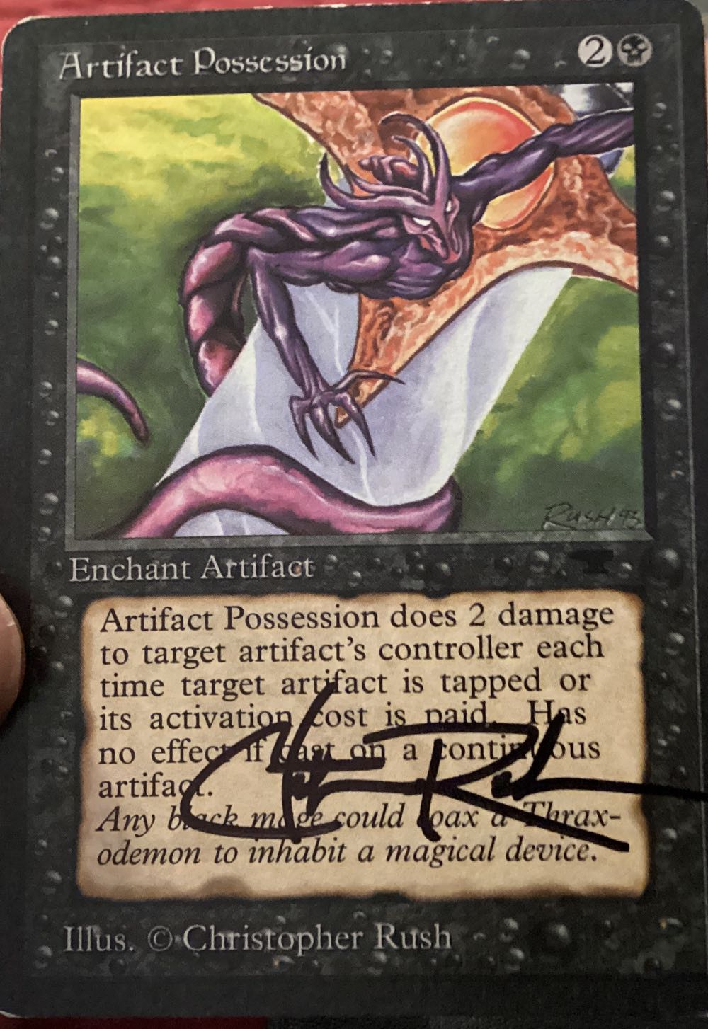 Artifact Possession  magic card collectible - Main Image 2