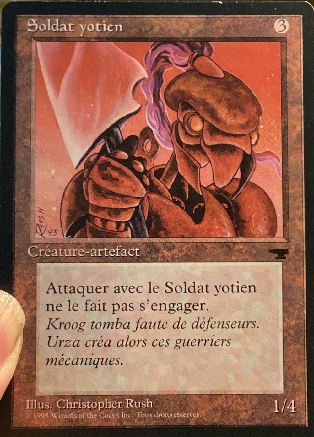 Yotian Soldier  magic card collectible - Main Image 2