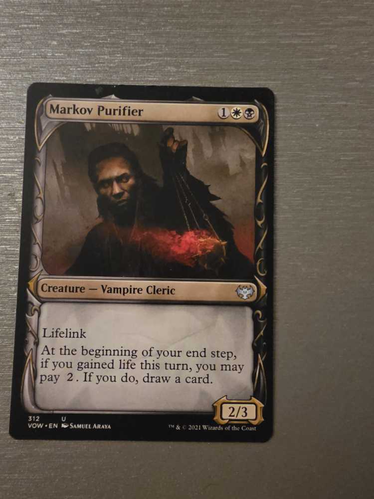 Markov Purifier // Markov Purifier  magic card collectible - Main Image 2