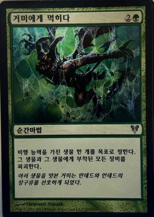 Eaten by Spiders  magic card collectible - Main Image 3