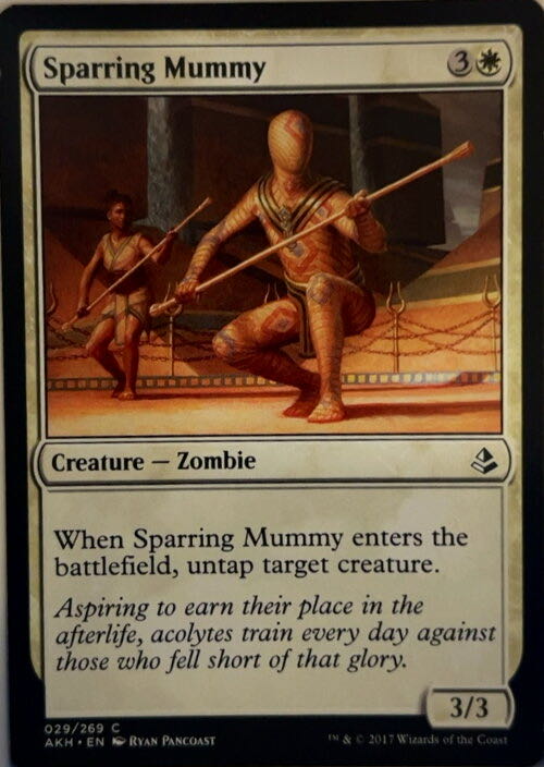Sparring Mummy  magic card collectible - Main Image 3
