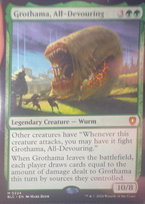 Grothama, All-Devouring  magic card collectible - Main Image 3