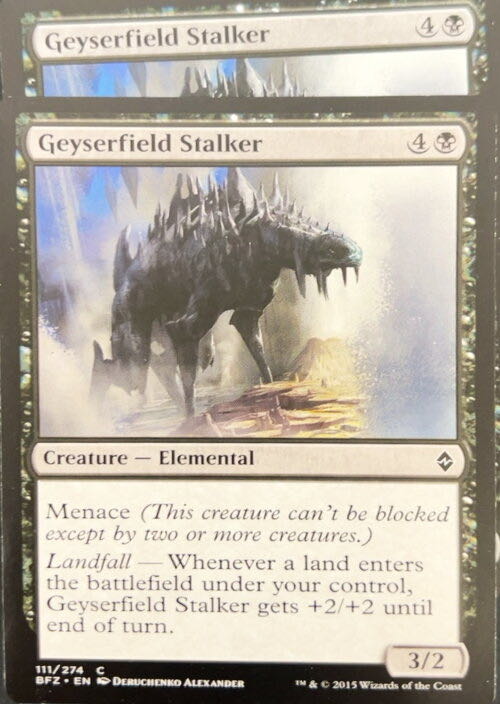Geyserfield Stalker  magic card collectible - Main Image 2