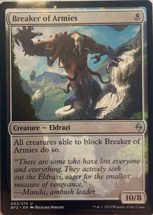 Breaker of Armies  magic card collectible - Main Image 3