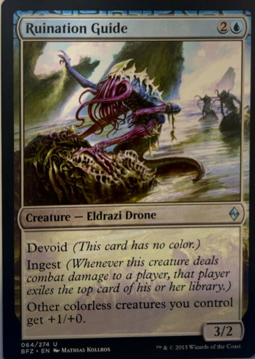 Ruination Guide  magic card collectible - Main Image 2