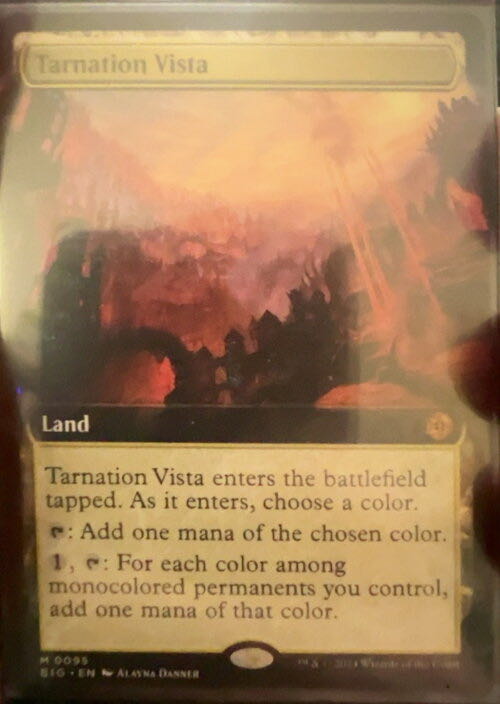 Tarnation Vista  magic card collectible - Main Image 3