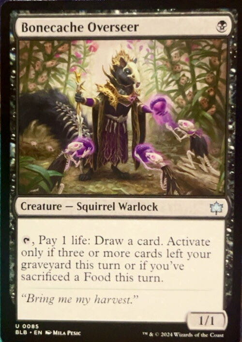 Bonecache Overseer  magic card collectible - Main Image 3