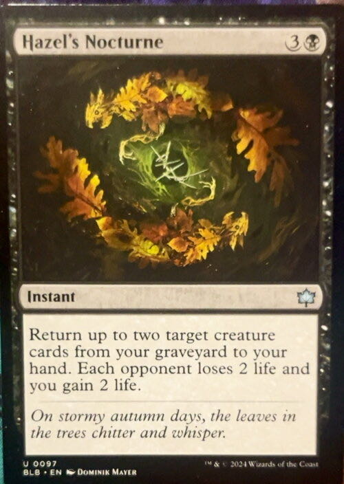 Hazel’s Nocturne  magic card collectible - Main Image 3