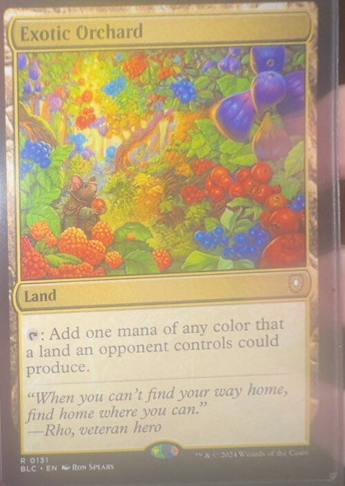 Exotic Orchard  magic card collectible - Main Image 3