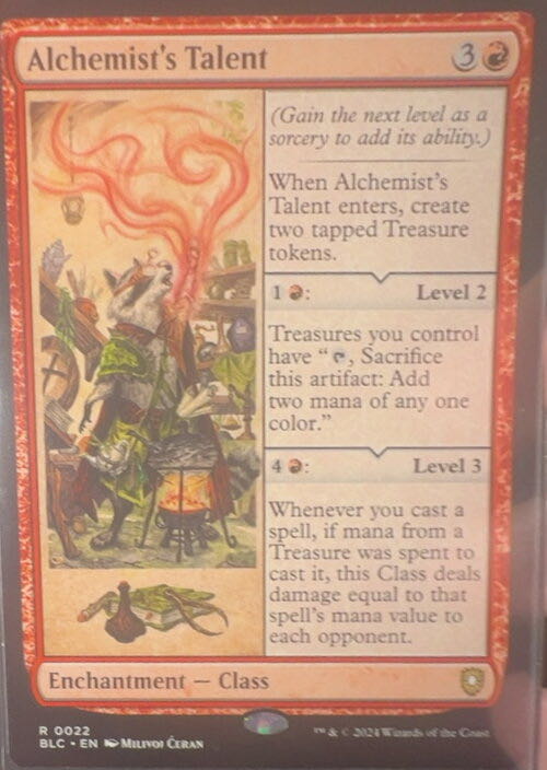 Alchemist’s Talent  magic card collectible - Main Image 3