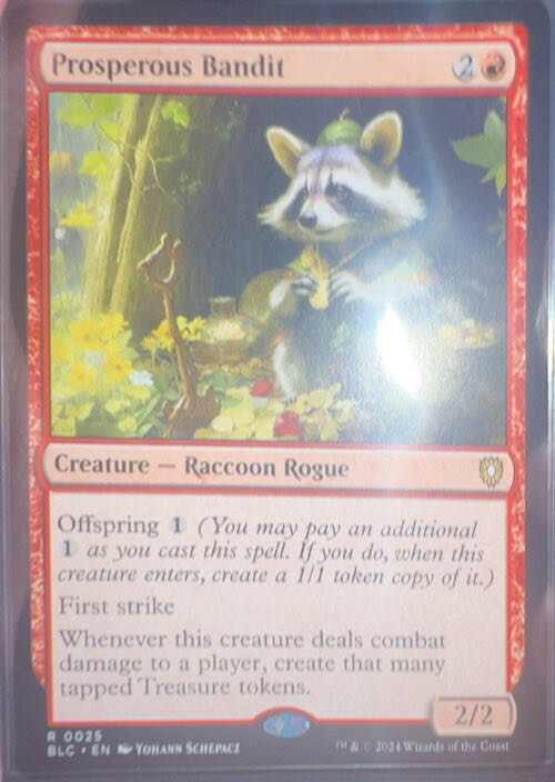 Prosperous Bandit  magic card collectible - Main Image 3