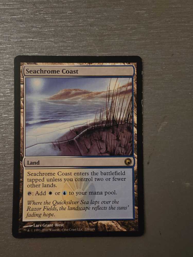 Seachrome Coast  magic card collectible - Main Image 2