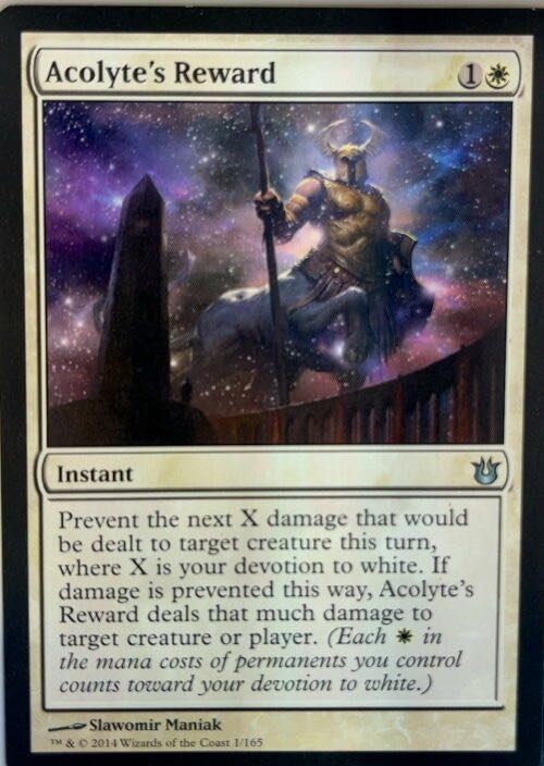 Acolyte’s Reward  magic card collectible - Main Image 3