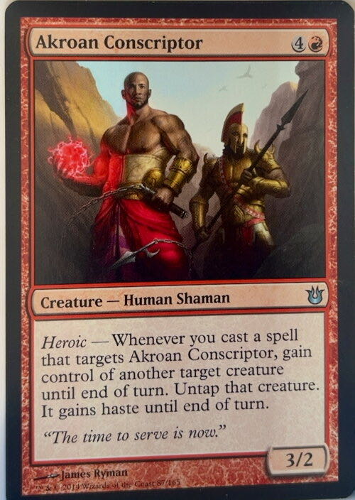 Akroan Conscriptor  magic card collectible - Main Image 3