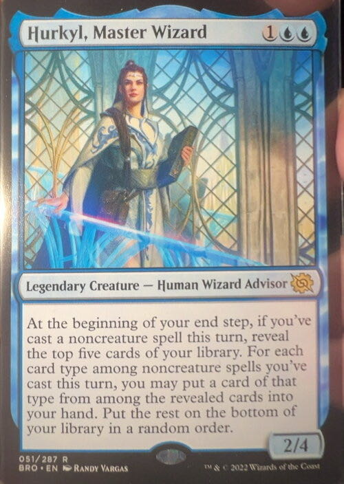 Hurkyl, Master Wizard  magic card collectible - Main Image 3