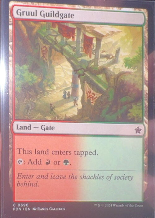Gruul Guildgate  magic card collectible - Main Image 2