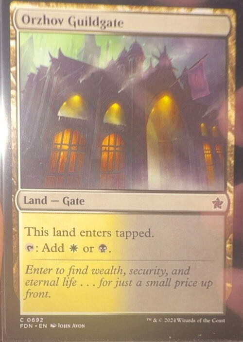 Orzhov Guildgate  magic card collectible - Main Image 2