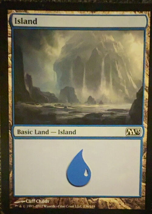 Island  magic card collectible - Main Image 3