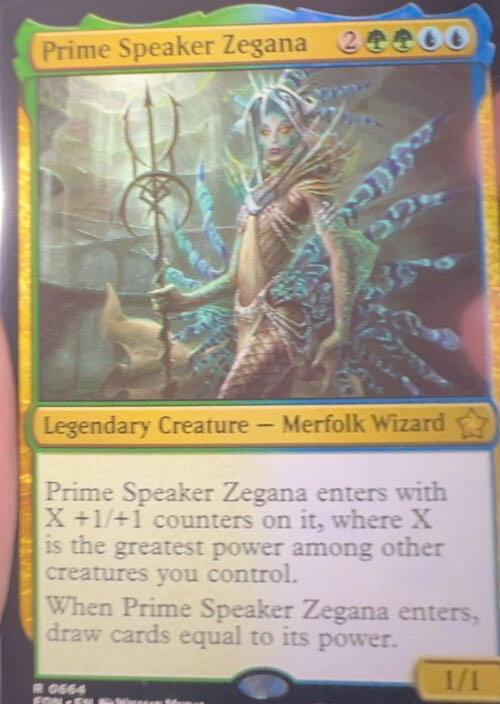 Prime Speaker Zegana  magic card collectible - Main Image 2