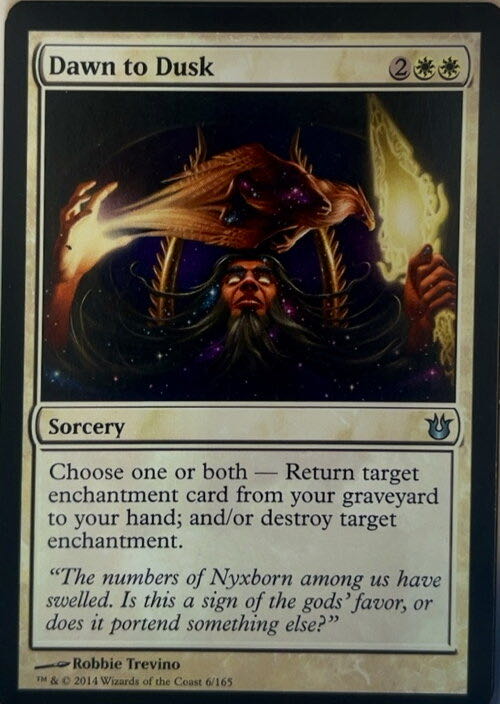 Dawn to Dusk  magic card collectible - Main Image 3