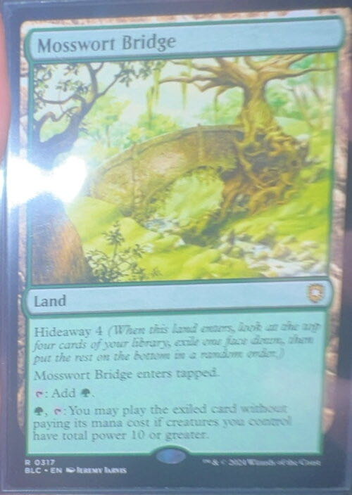 Mosswort Bridge  magic card collectible - Main Image 3