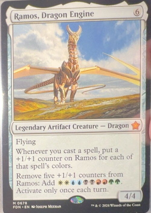 Ramos, Dragon Engine  magic card collectible - Main Image 2