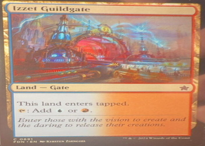 Izzet Guildgate  magic card collectible - Main Image 2