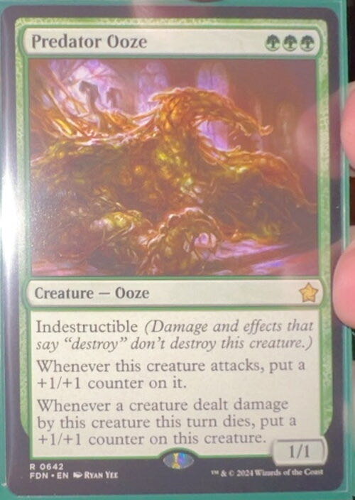 Predator Ooze  magic card collectible - Main Image 2