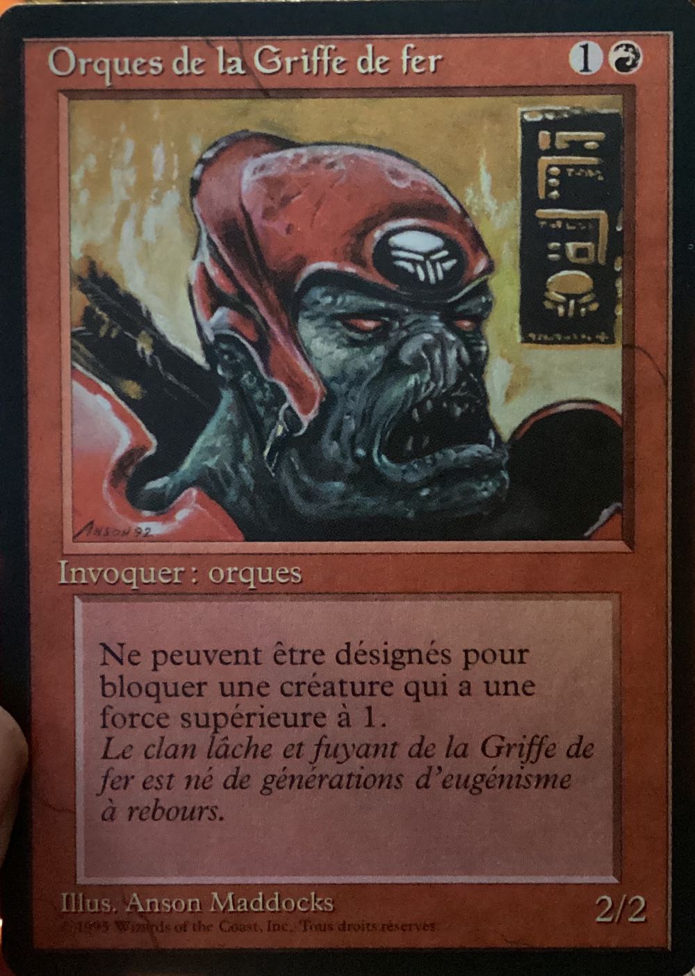 Ironclaw Orcs  magic card collectible - Main Image 2