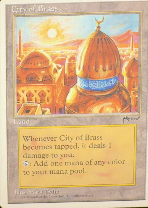 City of Brass  magic card collectible - Main Image 2