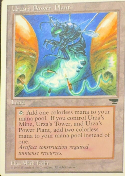 Urza’s Power Plant  magic card collectible - Main Image 2