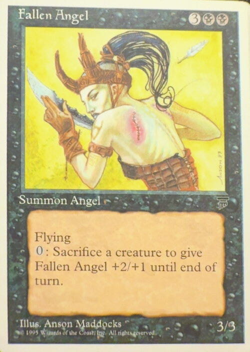 Fallen Angel  magic card collectible - Main Image 2