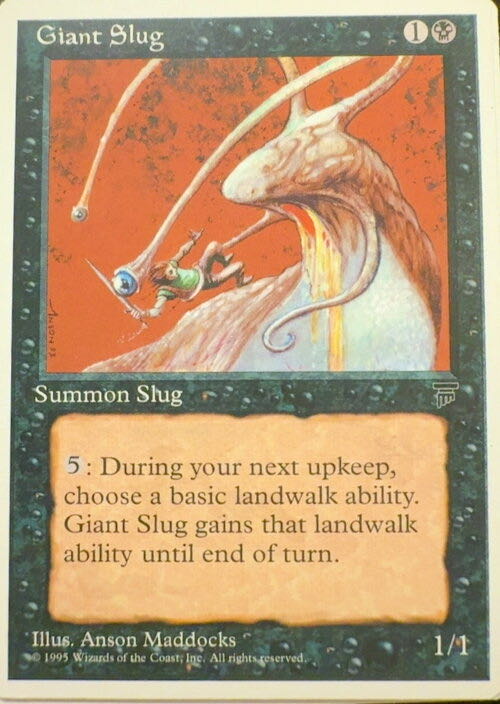 Giant Slug  magic card collectible - Main Image 2